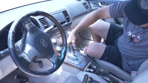 How To Remove a Shift Knob - 2006 Subaru Outback Legacy