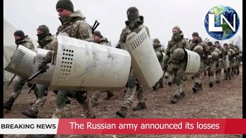 The Russian Army Announced its Losses