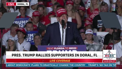 Trump Rally at Trump National in Doral, Florida - 7/9/24
