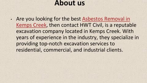Get The Best Asbestos Removal in Kemps Creek.