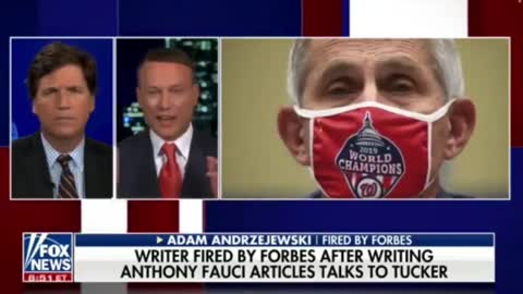 ⚡Tucker Carlson slams Forbes for firing reporter over Fauci investigation