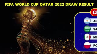 FIFA World Cup 2022 Draw Result Group Stage