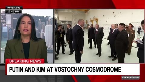 Putin and Kim meet at remote Russian space center