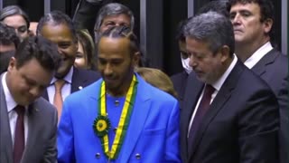 Lewis Hamilton received Title of Brazilian Honorary Citizen 🏅