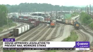 House Votes To Avert Rail Strike, Impose Deal On Unions