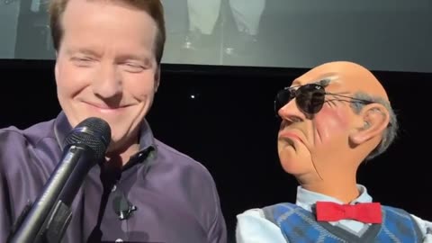 JEFF DUNHAM LIVE! On stage in Vegas questioning Joe “Walter” Biden about his recent debate!