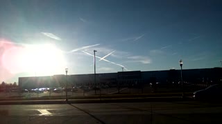 Chemtrails over Akron (again) 😮😣😥