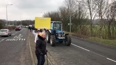 “No Farmer’s ~ No Food”..!🌹Lancashire & England’s Assembly’s 🏴󠁧󠁢󠁥󠁮󠁧󠁿