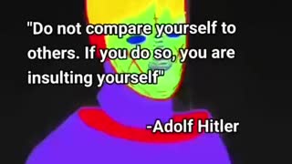 Adolf Hitler Quote that Goes hard