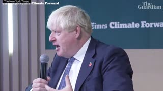 Boris Johnson urges Cop27 summit to 'double down on net zero'