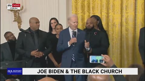 Joe Biden claims he grew up going to black churches