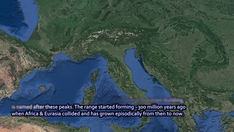 mountain-building caused by orogeny and continental impacts