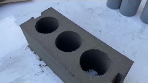 Create Wooden and PVC cement hole blocks