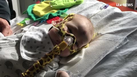 Father pleads for 'miracle' spinal muscular atrophy drug for son | ITV News