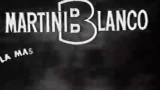 Martini Blanco - Vieja Publicidad uruguaya (fines de los 60)