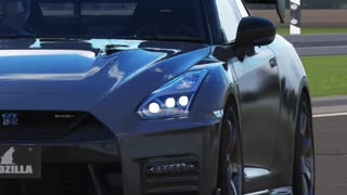 Nissan GTR Fly By