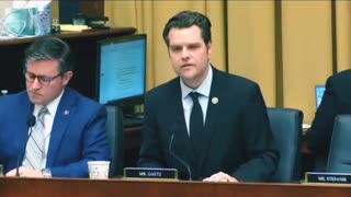 Rep Matt Gaetz : "White House Staffers...Are The Most Powerful People On The Planet..."