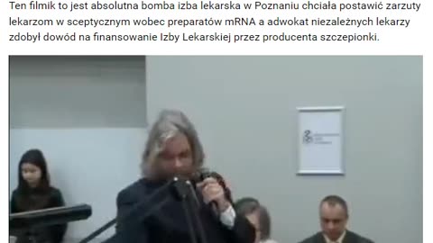 izba lekarska w Poznaniu chciała postawić zarzuty lekarzom w sceptycznym wobec preparatów mRNA