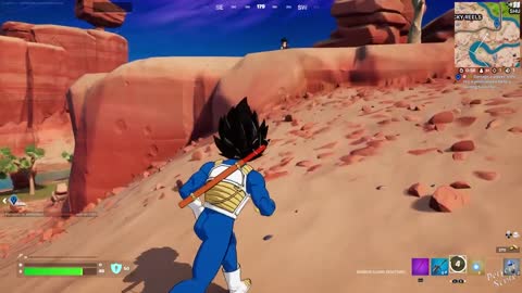 Damage a Player with the Kamehameha Before Landing from the Nimbus Cloud - Fortnite Dragon Ball