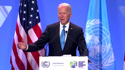 Biden blasts China, Russia for not 'showing up' at COP26