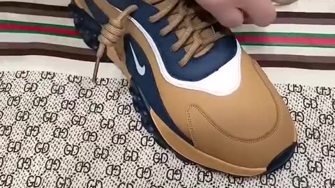 Trending way to tie shoelace