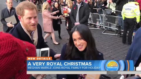 Meghan Markle Celebrates Her First Christmas With The Royal Family - TODAY