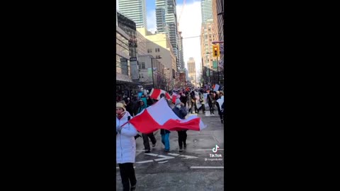 TORONTO MARCHING IN THE THOUSANDS
