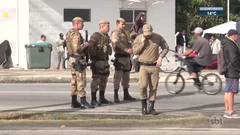 Manifestantes bolsonaristas atacam viaturas no Pará | SBT Brasil (07/11/22)