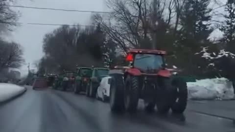 CANADA: The farmer protests are reaching Canada, particularly in Quebec!