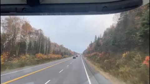 NewFoundland beautiful road view