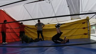 Mexican Lucha Libre Wrestling - Toluca Mexico