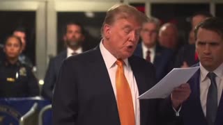 Trump Statement at Stormy Daniels Hush Money Hoax Trial - 05.21.2024 — End of Day