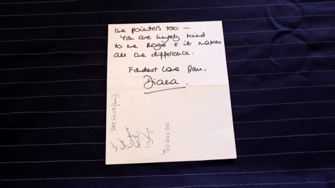 Items from Princess Diana, John Lennon headed to auction