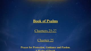Christian Meme Video: Psalms Chapters 25 to 27 (03/17/2024)