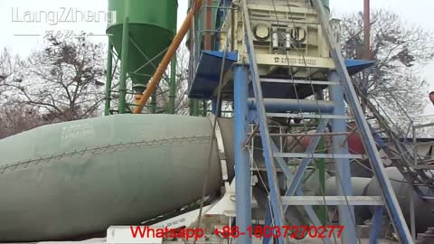 Concrete Mixer Truck In Russian Langzheng Machinery