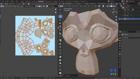 Las uv map en blender 2