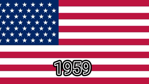 History of USA flags