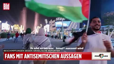 Israelische Reporter in Katar von Judenhassern beschimpft | FIFA WM 2022