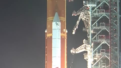 NASA lunch Rocket from Rocket pad.