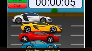 Guess which car will win in 1 minute ?