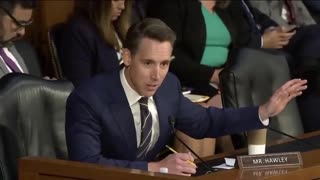 Senator Hawley SCORCHES The FBI For Protecting Biden From Bribery Allegations