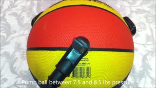 How to Pump Up a Basketball