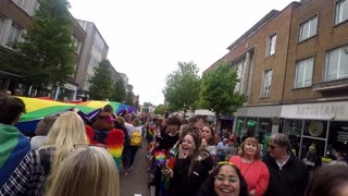 Exeter Devon Gay LGBTQIA+ Pride 2018 GoPro 7