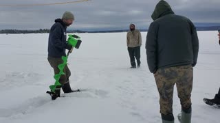 Ice Fishing 2023 - Lake Nippissing