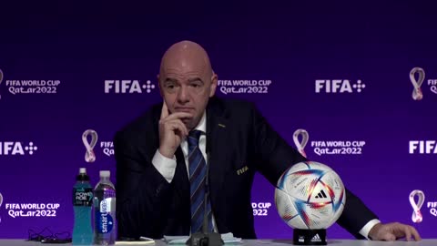 FIFA's Infantino: 'I feel Qatari, Arab and gay'