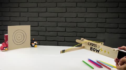 How to Make an Awesome Crossbow that Shoots Pencils