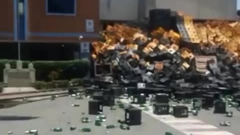 Yesterday's earthquake in Ecuador destroyed a brewery