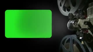 green screen projector on cinema