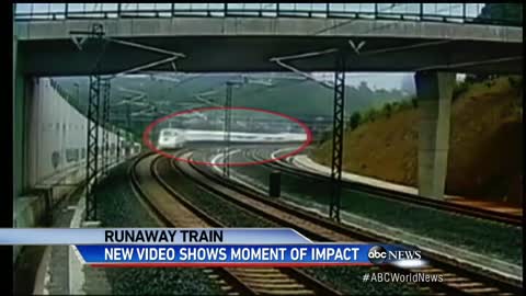Caught on Tape: Deadly Train Crash in Spain