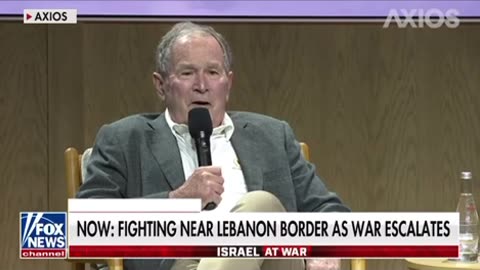 War Criminal Bush looking just like his war criminal pappy